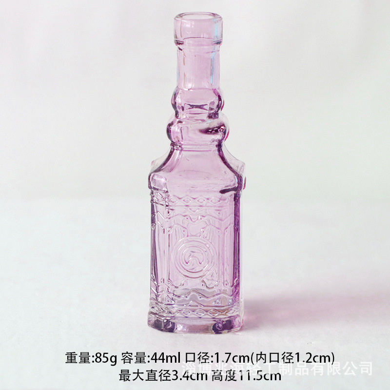 보라색 사각형 릴리프