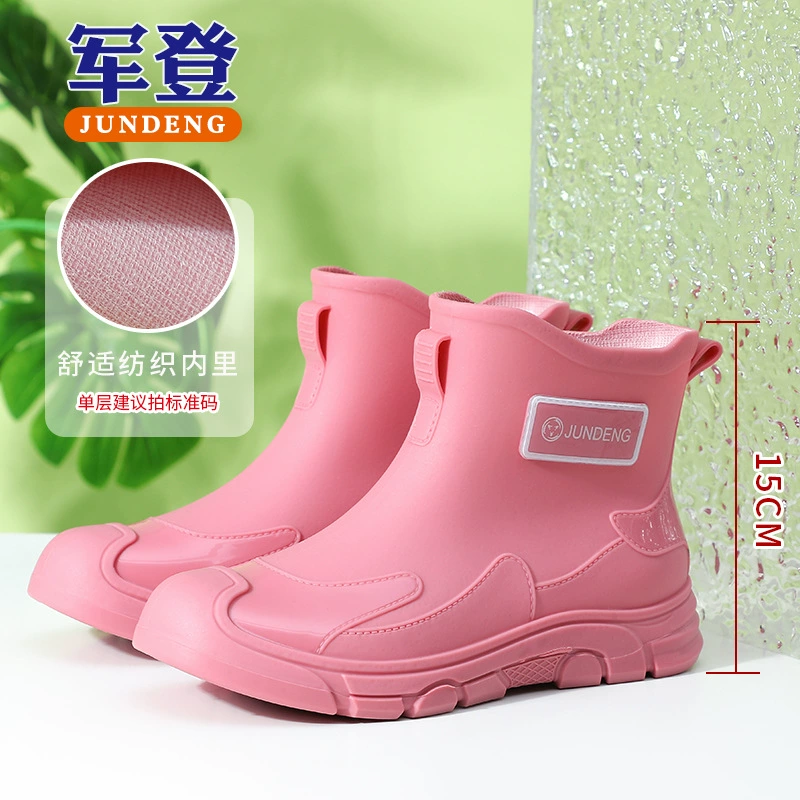 Ankle Work Boots, Unisex Short Cylinder, Wear‑Resistant Non‑Slip, Optional Cotton Lining, Sizes 35–44