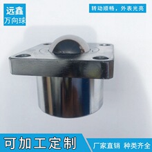 SI系列万向球来图定制法兰重型牛眼轴承万向轮运输传送车轮双轮
