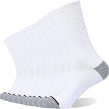 男式运动中筒袜毛巾底全毛圈跑步袜欧美大码跨境高含棉量90%SOCKS