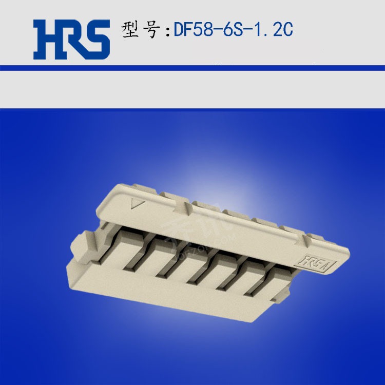 HRS��Դ������ DF58-6S-1.2C ԭ��HRS����6PIN 1.2mm�����Ʒ�ֻ�
