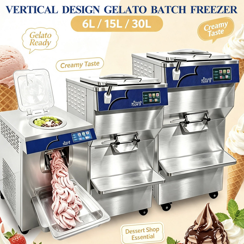 Factory direct 60L/h commercial Gelato ice cream freezing machine, high-capacity fresh-make-and-sell ice cream machine Factory direct 60L/h commercial Gelato ice cream freezing machine, high-capacity fresh-make-and-sell ice cream machine
