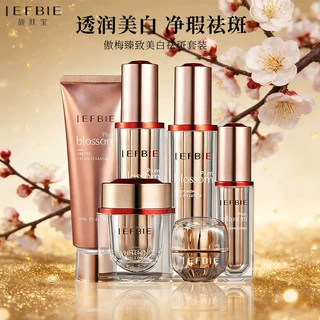 正品 靓肤宝傲梅臻致护肤品套装 美白祛斑高端美容院专供水乳套装