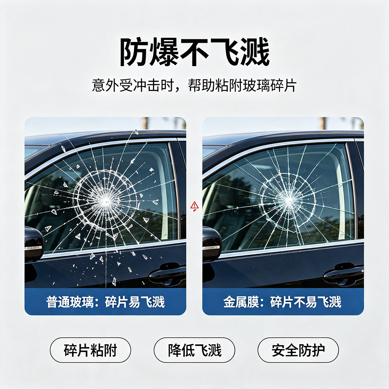 Car window film, heat insulation film, explosion-proof film, privacy film, sun film, front windshield film, car window covering film