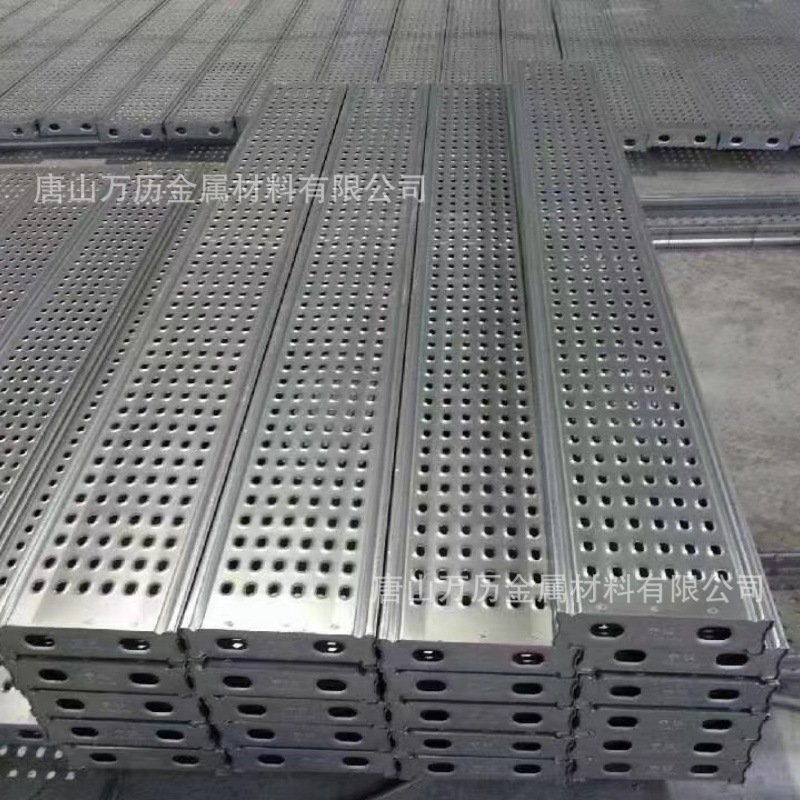 热镀锌脚手架钢跳板建筑施工船用走道踏板3米4米5米冲孔钢踏板