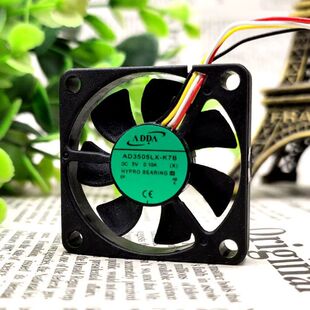 �fϲ ADDA AD3505LX-K7B 5V 0.10A 3507 3.5CM �ľ� �ؿ�ɢ���L��