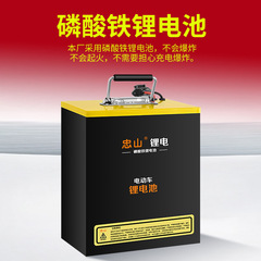 电动车锂电池60V磷酸铁锂外卖车通勤上班跑单家用车电摩长续航