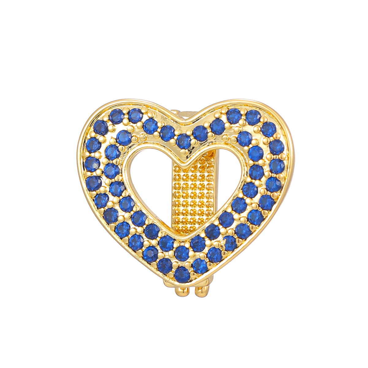 5g Weight Jewelry Accessories Jewelry Making Type Jewelry Accessories Classification 1 Piece Quantity Copper Material Heart Shape Pattern All Seasons Season Polished Finish Plating Design Simple Style, Shiny Style 1 Piece Copper Heart Shape Polished Jewelry Accessories Jewelry Accessories 10