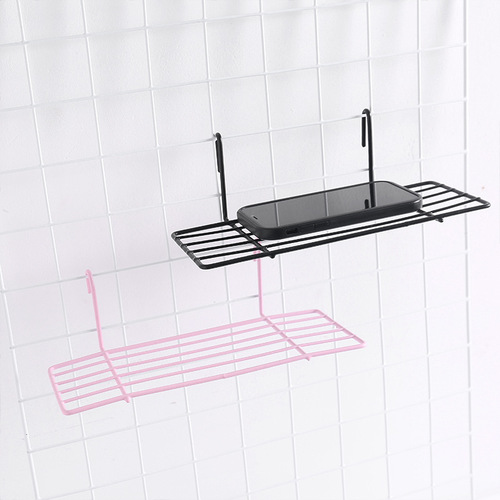 Wall photo hanging iron frame iron wire net girl wall ins internet celebrity dormitory hemp rope clamp hanging invisible nail 