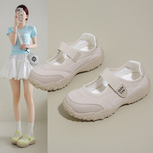 2025夏季新ins韩版透气小白鞋女学生厚底百搭休闲运动板鞋XQ-K07