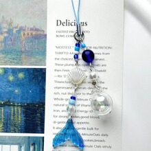 【来条鱼尾巴】串珠手机链手机挂绳配饰贝壳恋与深空祁煜小尾巴