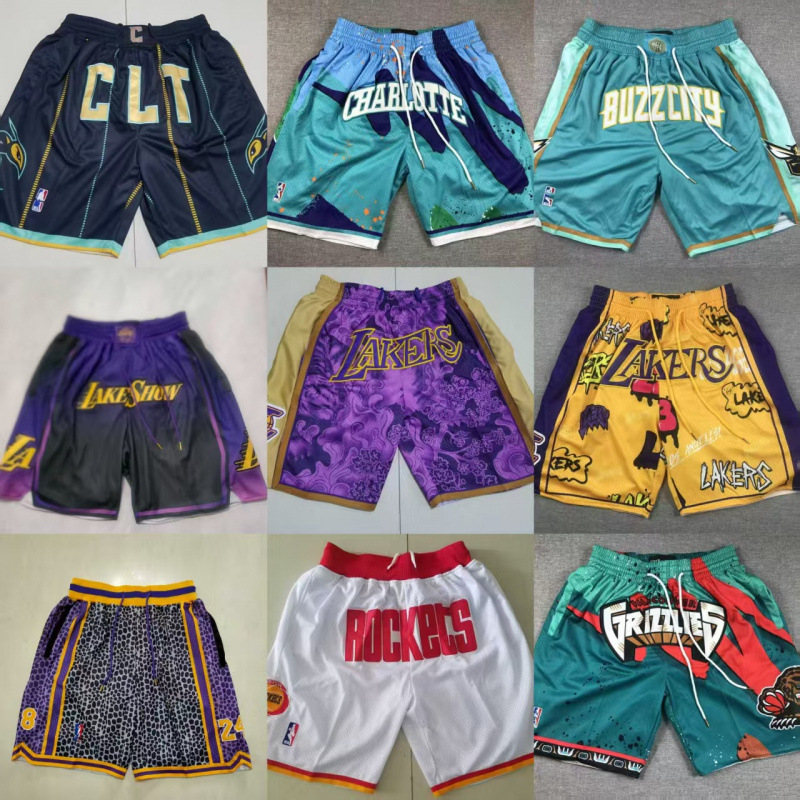 Retro basketball shorts sports