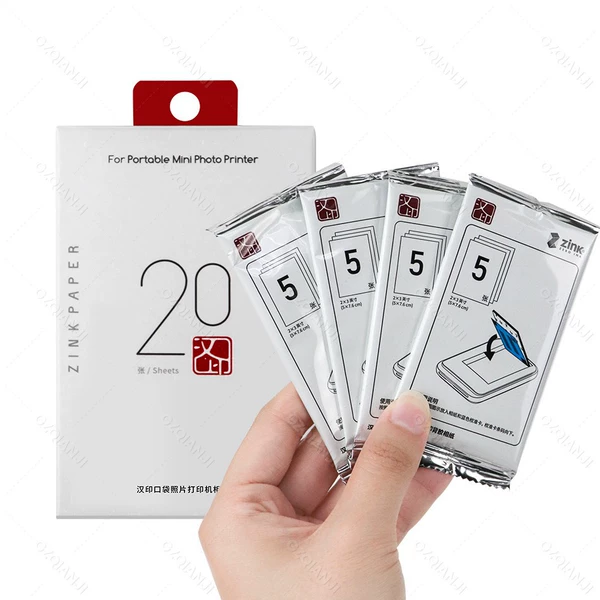 20 separate official photo papers