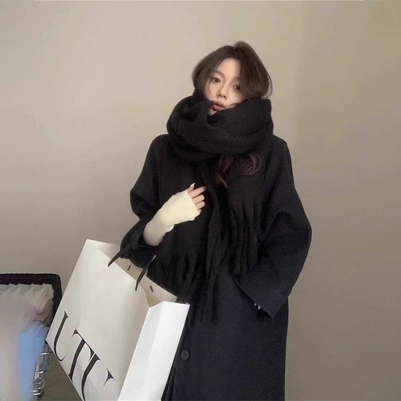 Small version mohair-black