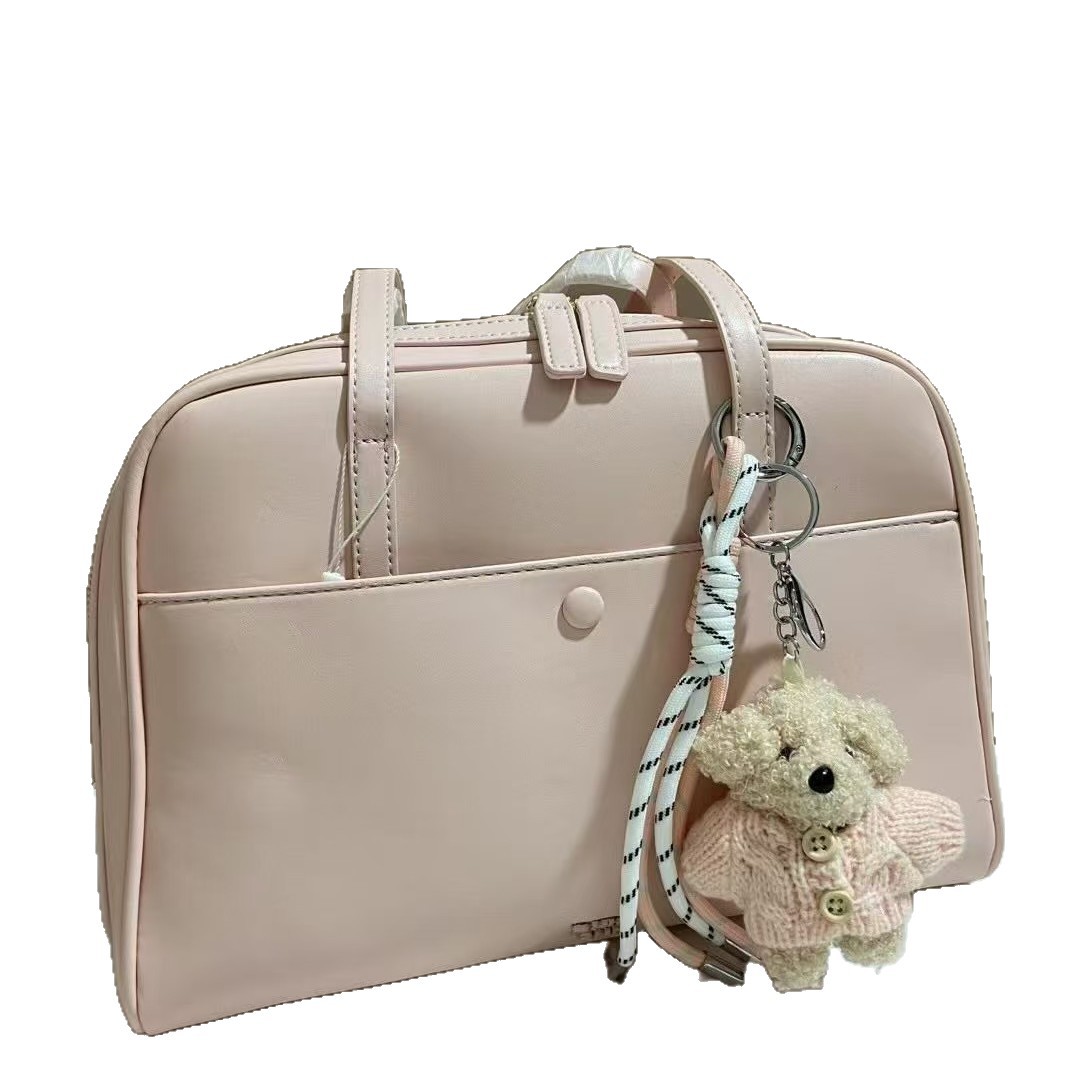 Marshmallow Love Women's Shoulder Bag Boston Handbag Stylish_voghion.com