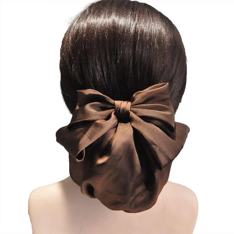 Haarnetje met grote strik voor professionele kapsels_voghion.com