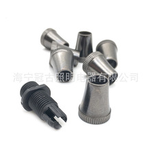 007珍珠黑金属锁线扣线夹DIY灯饰配件