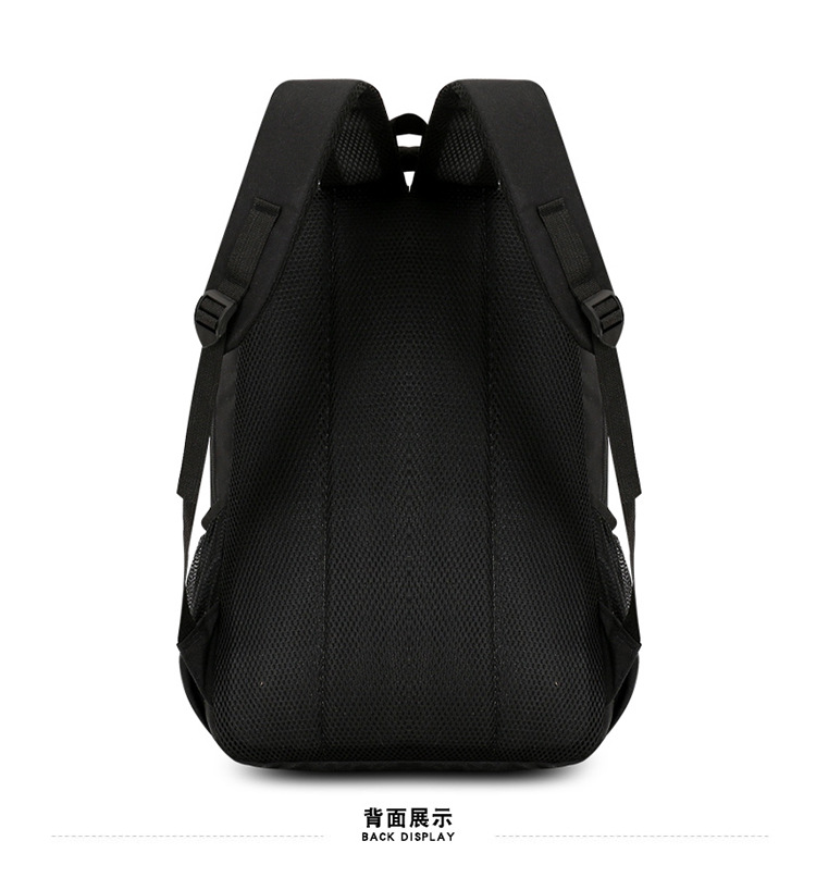2021 New Men's Computer Business Backpack Travel Bag Support Printed Logo Casual Student Backpack display picture 2