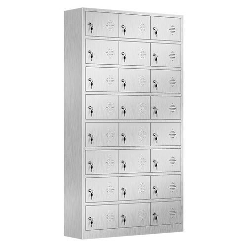 Laboratory stainless steel locker factory employee dust-free workshop gym storage cabinet multi-door stainless steel cabinet