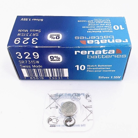 原装瑞士纽扣电池 RENATA 329 SR731SW SWATCH 瑞士329 手表电池