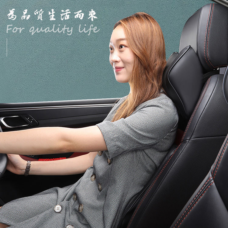 車のヘッドレストと腰枕、車のネックプロテクター、カーシート、車の枕と背もたれクッション|undefined
