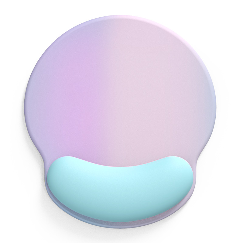 Nuevo gradiente mouse pad silicona muñeca pad estilo simple niños y niñas antideslizante portátil pulsera hermosa