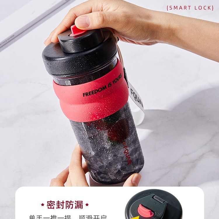 生耐高温茶水分离泡塑料新款便携水杯女运动杯子高颜值tritan2025