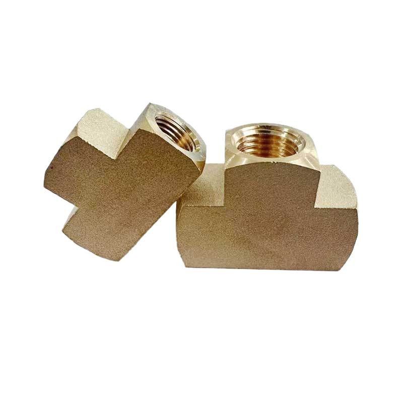 ��ҵ�� ����NPTNPT1/8 1/4���� ��ͭ������ ��ѹT����ͨ��˿��ͷ