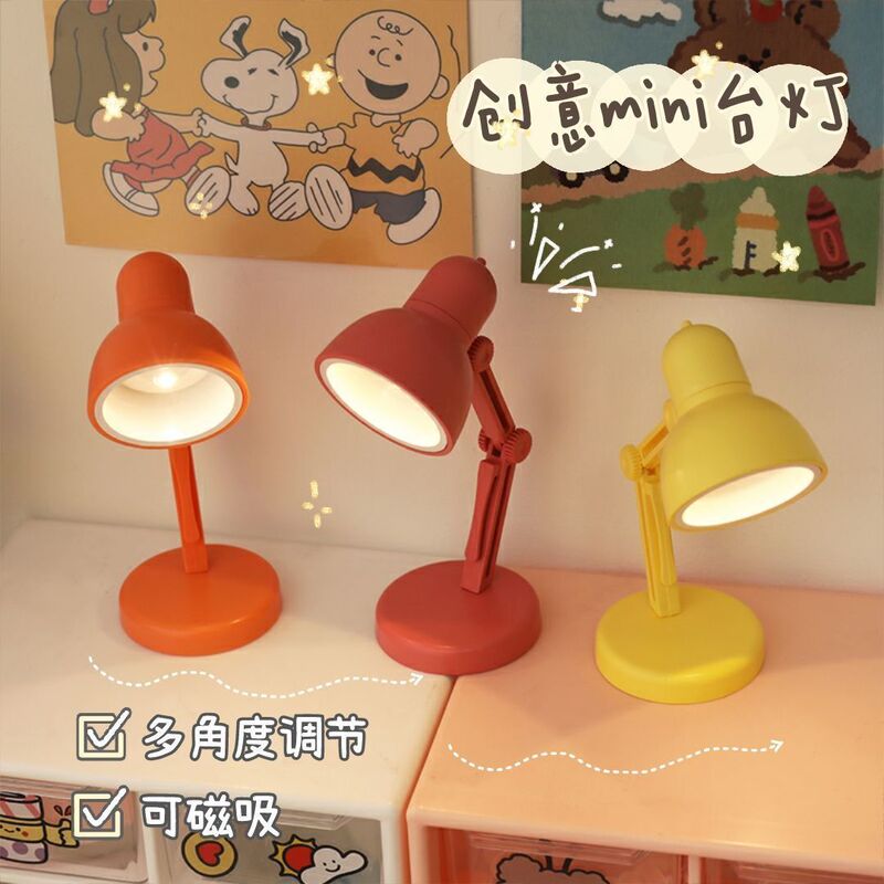 Creative Mini Table Lamp Led Foldableing Portable Small Night Light Magnetic Warm Color Eye Protection Reading Table Lamp with Clip Creative Mini Table Lamp Led Foldableing Portable Small Night Light Magnetic Warm Color Eye Protection Reading Table Lamp with Clip