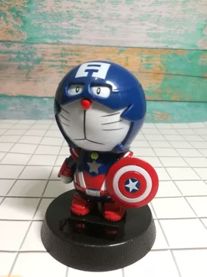 Car ornaments, New Solar Doll - 1310-seriously