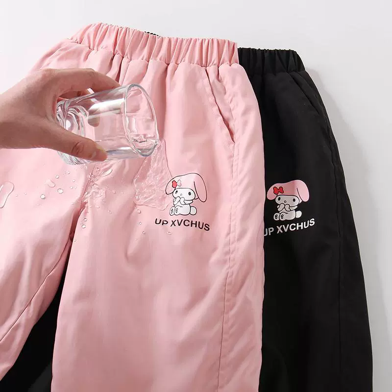 Детские флисовые брюки для девочек, осень-зима 2025, новые зимние софтшелл брюки, повседневные брюки, зимние спортивные брюки для девочек