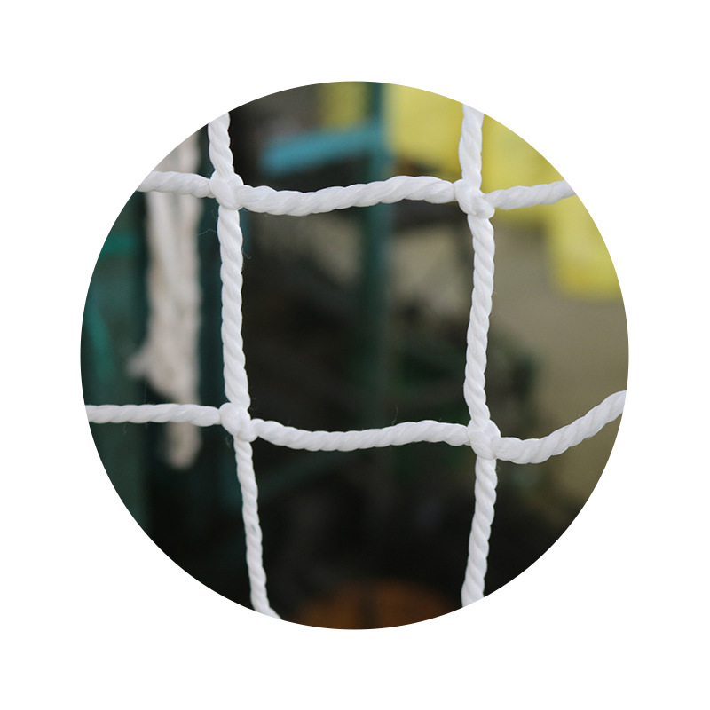 尼龙网 楼梯防护网阳台网工地建筑防护网白色集装箱货柜网 防坠网