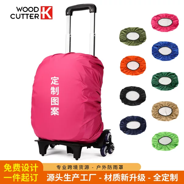 New Pattern Schoolbag Rain Cover for Primary School Students Wholesale Gift Waterproof Cover Kidsren's Backpack Trolley Case Rain Cover