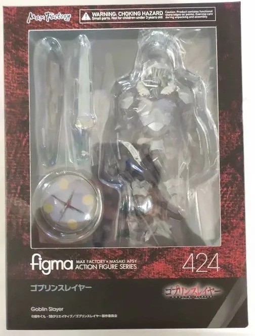 Anime Goblin Slayer Action Figure Toys Figma 424# Model PVC