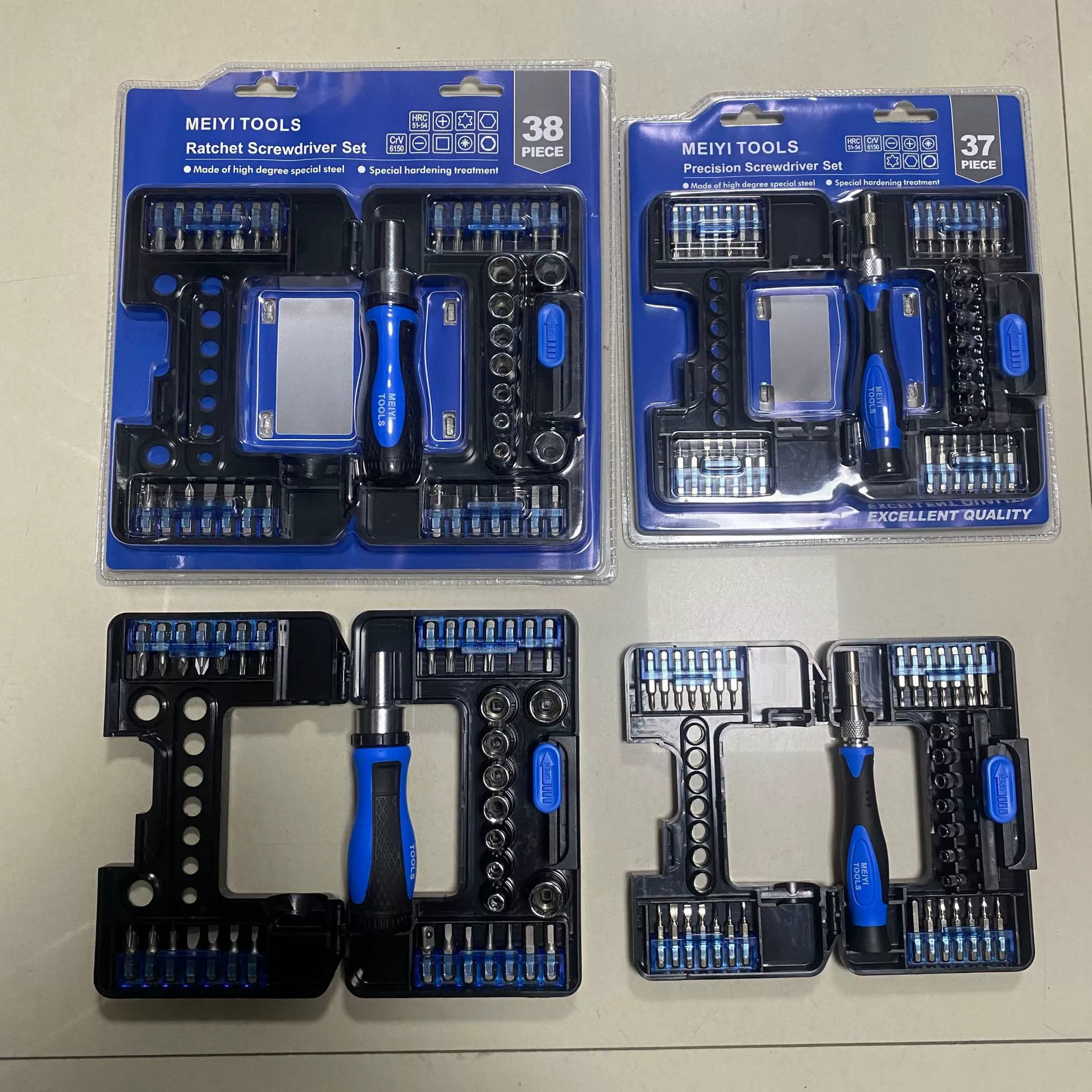 Трансграничные новые 38 комплектов прецизионных отверток набор домашний многофункциональный храповая отвертка набор инструментов