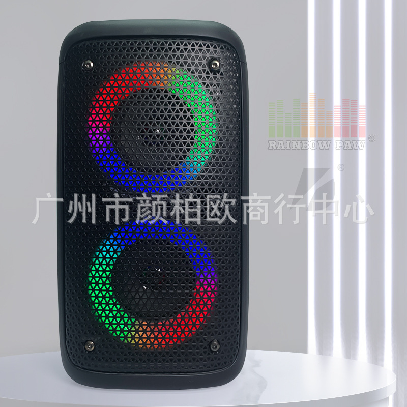 工場直販 新品 KTS-1265 アウトドア ポータブル ダブル 3inch Bluetooth スピーカー|undefined