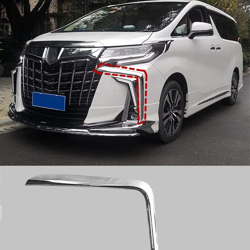 Front Lip Body Kit – MCYL Big Surrounded - front-bumper-7-shaped-bright-strip-driver-side