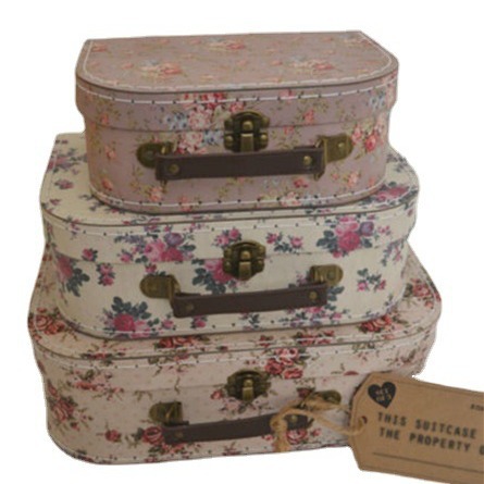 各种纸质包装盒  纸板手提箱 手提盒带金属手柄 纸质包装文具盒