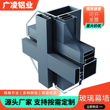 现货明框玻璃幕墙外贸项目工程办公楼外墙玻璃幕墙铝合金玻璃幕墙