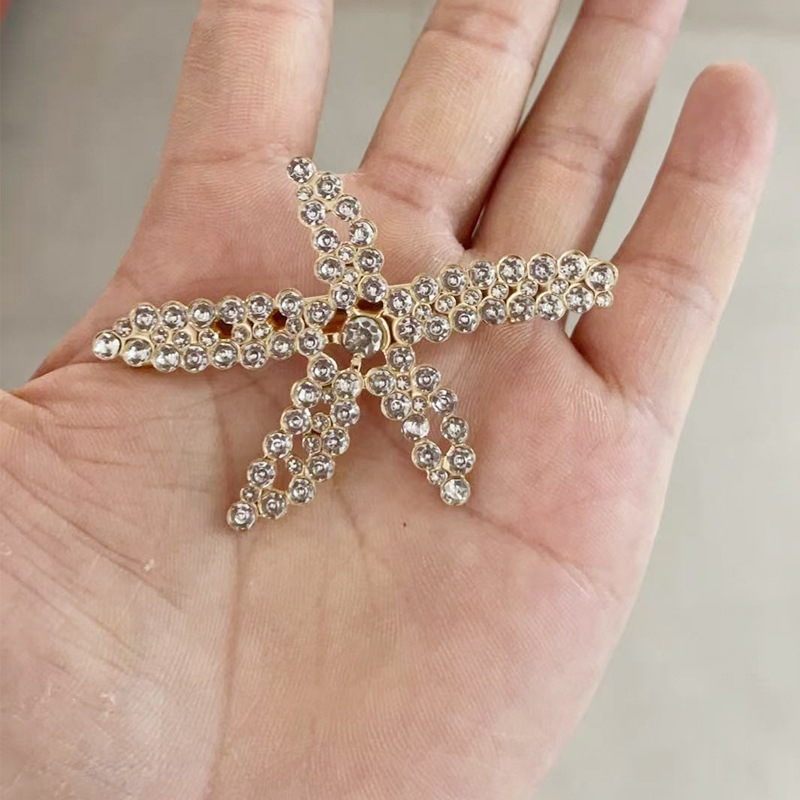 Starfish: all white rhinestone model