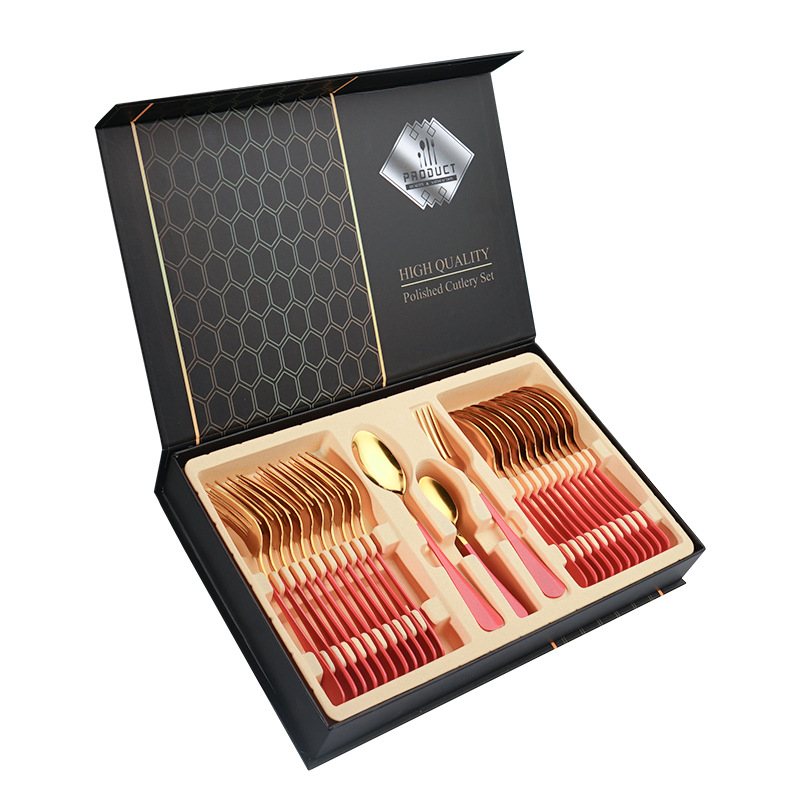 네트 레드 36 피스 세트-핑크 골드