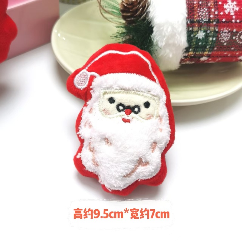 ぬいぐるみクリスマスブローチかわいいクリスマスアクセサリー人形人形バッグペンダントサンタクロースドレスアクセサリー|undefined