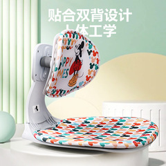 通用腰部支撐腰枕靠枕兒童靠背墊透氣矯姿護腰靠墊坐墊一體可摺疊