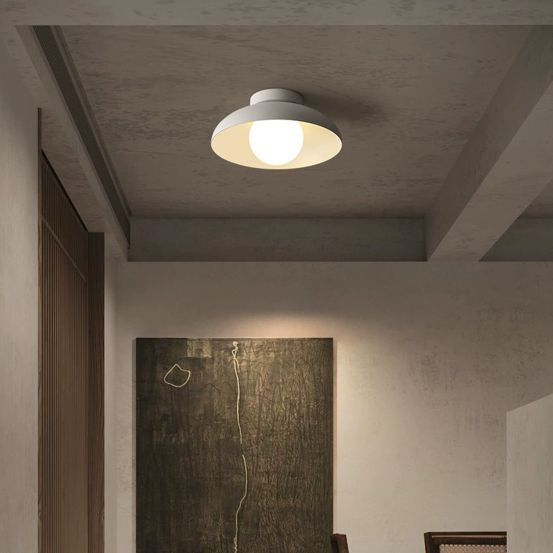 Scandinavian modern and minimalistic lights for corridor, creative ceiling light for gazebo