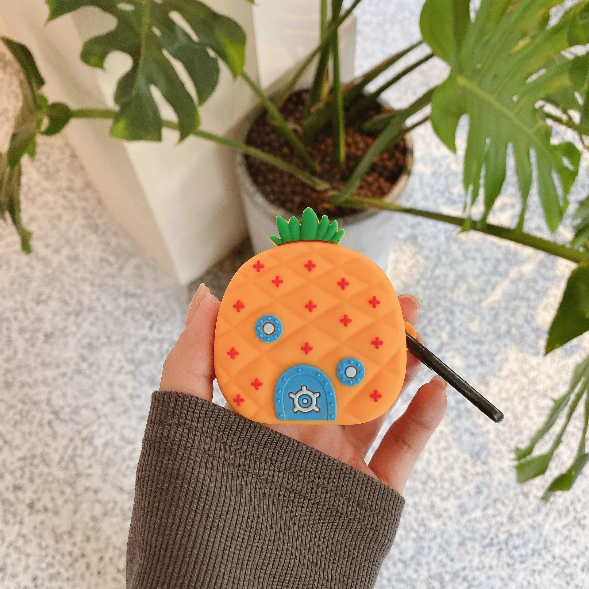 Samsung, cartoon headphones, compatible protective case