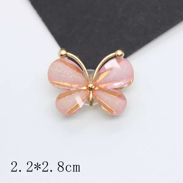 Resin Butterfly Pink