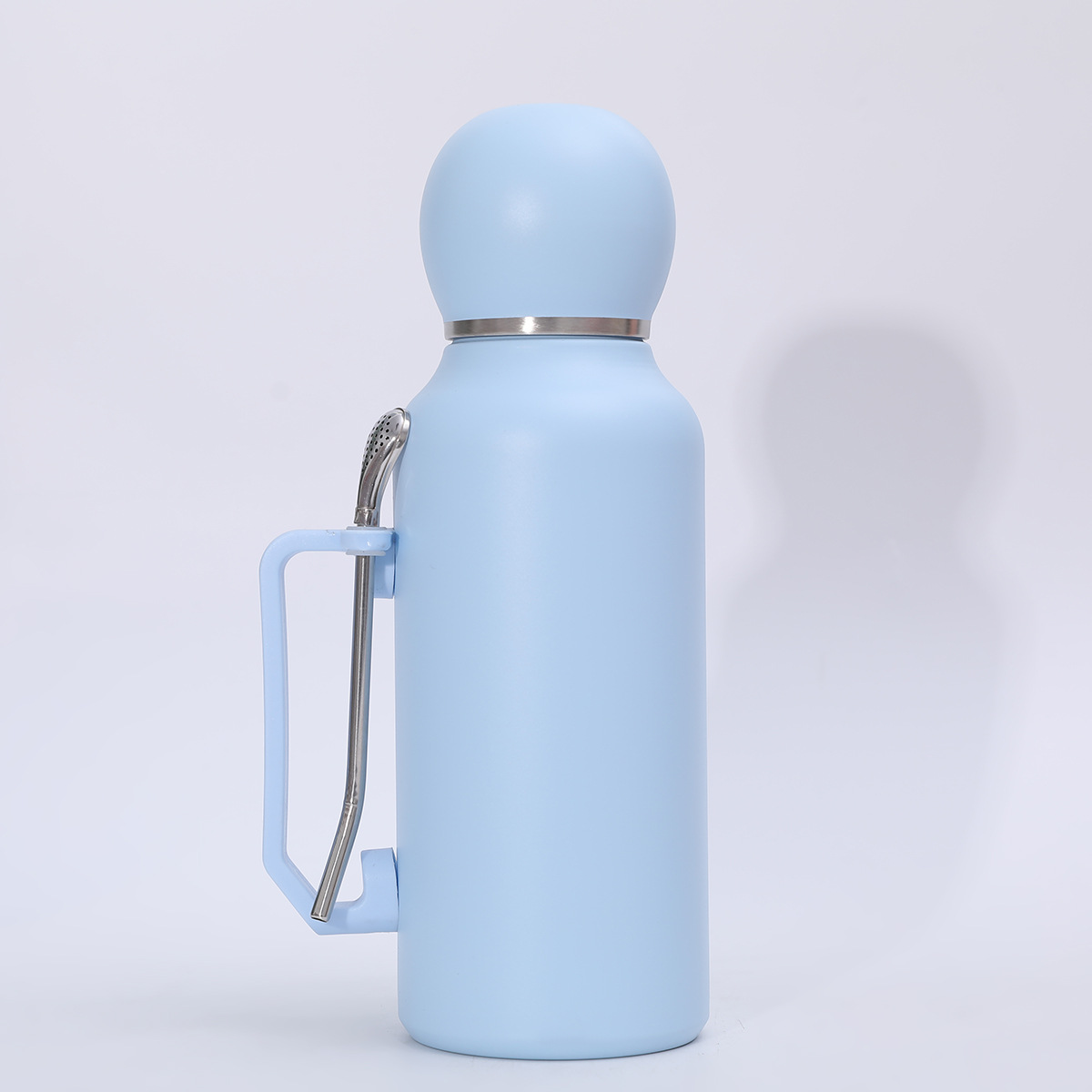 Wow taza de fútbol portátil de gran capacidad personalizada taza de agua deportiva de paja creativa al aire libre taza termo de acero inoxidable 304