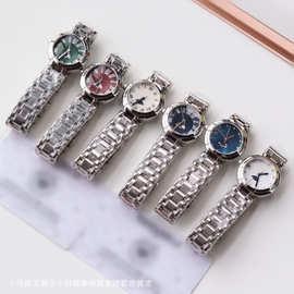 防水心月小众高颜值月相星辰手表30.5mm手表女简约气质韩系高版本