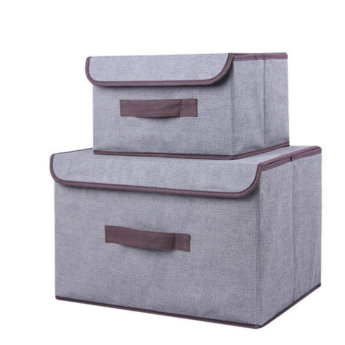 Korean-style combination storage box, foldable storage basket, beige miscellaneous storage basket factory, PP board underwear storage box, dropshipping