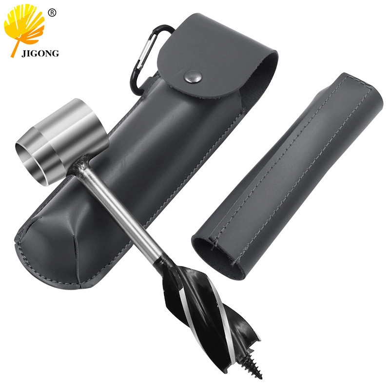 Сверло для выживания на открытом воздухе Деревообработка ручная дрель для кемпинга ручная дрель